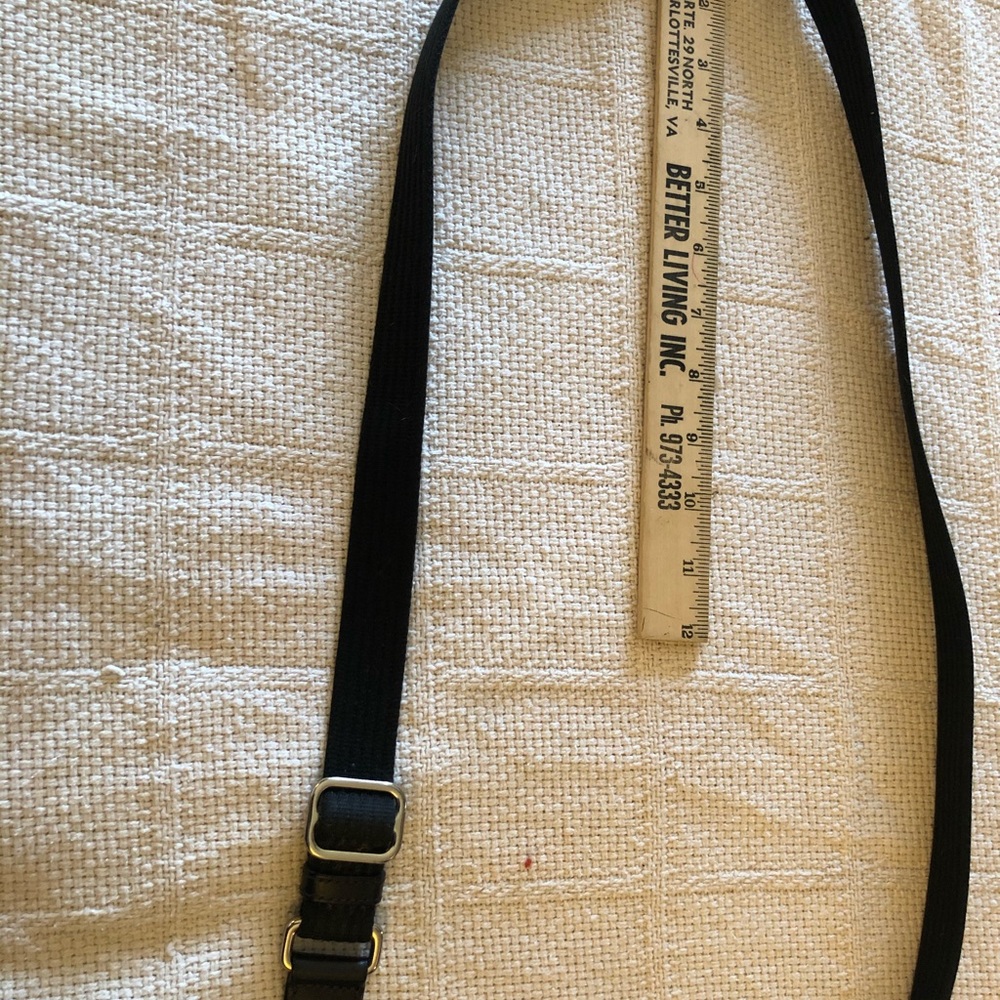 Coach Crossbody Bag -Black w/silver hardware - Picture 6 of 16